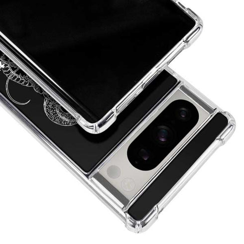 Dragon Ball Z Negative Shenron Google Pixel 8 Pro Clear Case